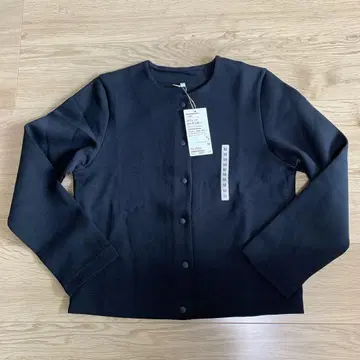 MUJI 맨투맨 가디건 M 블랙
