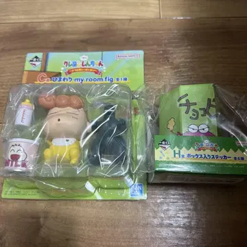 짱구는 못말려 제일복권 C상 해바라기 피규어 H 스티커