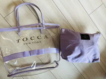 TOCCA NEW YORK 클리어 백 & 파우치