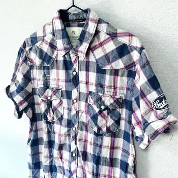 SCOTCH&SODA 스카치 앤 소다 체크 셔츠 웨스턴 셔츠