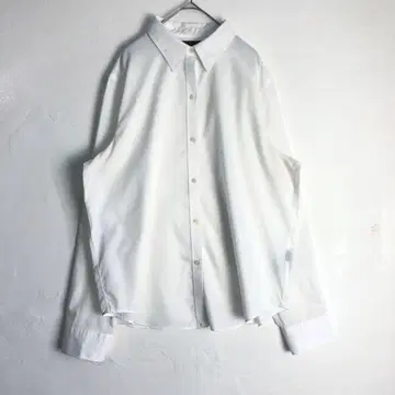 3287 랄프 로렌 긴팔 셔츠 로고 자수 화이트
