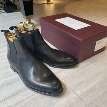 JOHN LOBB UK8 LAWRY 컨디션 최상 사이드 고어 부츠