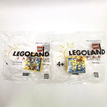 레고랜드 팩토리 블록 캡틴 블랙 비아 아이작 2개
