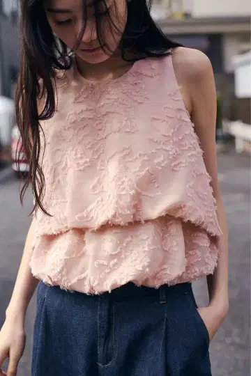 ZARA 벌룬 쉐이프 상의