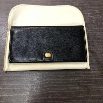 dunhill 장지갑 블랙 가죽