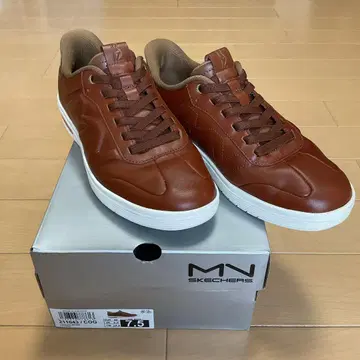 스케쳐스 마크 네이슨 브라운 25.5cm 미사용에 가까움