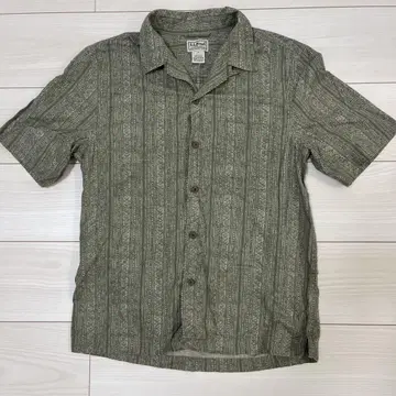 L.L.Bean 반팔 셔츠 S 사이즈 올리브 그린