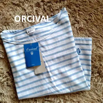 Orcival 보더 티셔츠 풀오버 1 미사용 새상품