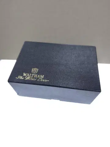 Waltham 시계 케이스 블랙