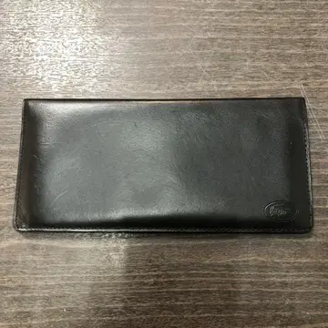 라코스테 블랙 가죽 장지갑
