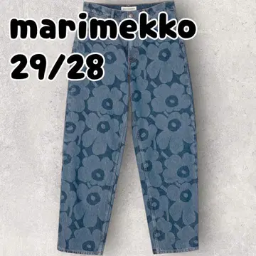 marimekko Maridenim Unikko 데님 팬츠 29