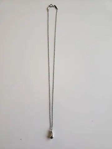 플라티나950 심플 목걸이 약 45cm