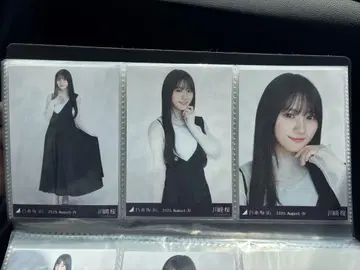 카와사키 사쿠라 카가와 비대칭 노기자카46 브로마이드 2025 3종 컴프