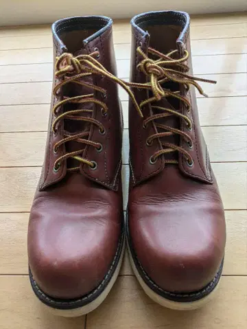 브라운 가죽 워크 부츠 27-28cm