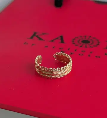 KAORU 코드 Lee K10 골드링