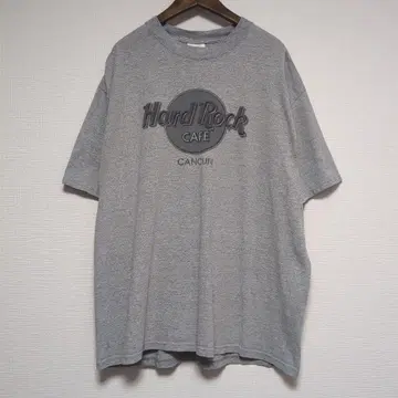 Hard Rock Cafe 티셔츠 그레이 XL 사이즈