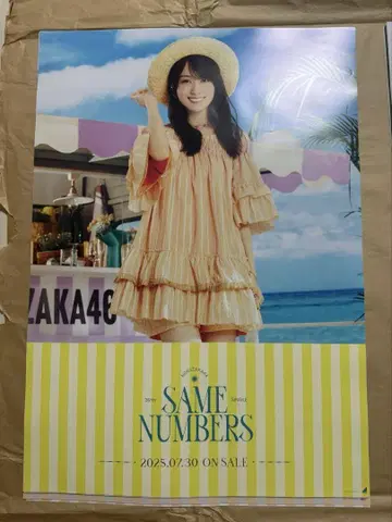 카키 하루카 same numbers 포스터