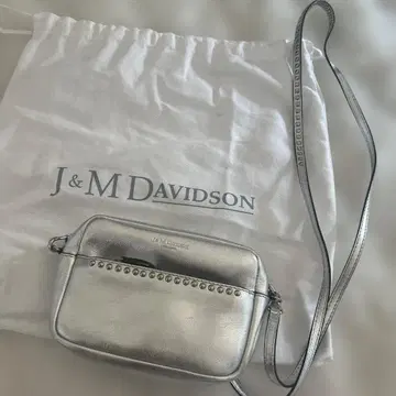 &m davidson 립스틱 미니백 스터드 실버 숄더