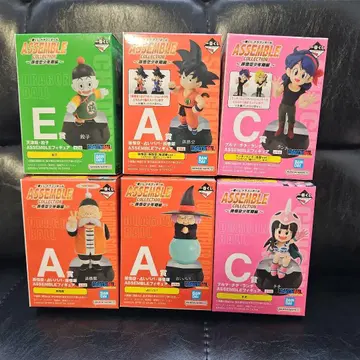 제일복권 드래곤볼 ASSEMBLE COLLECTION 6체 세트