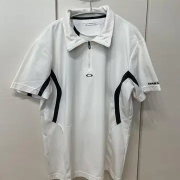 OAKLEY 화이트 골프 셔츠