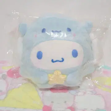 산리오 시나모롤 멘다코 봉제 인형 바다생물