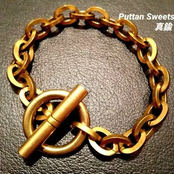 [ Puttan Sweets ] 놋쇠 레드빈 팔찌 816