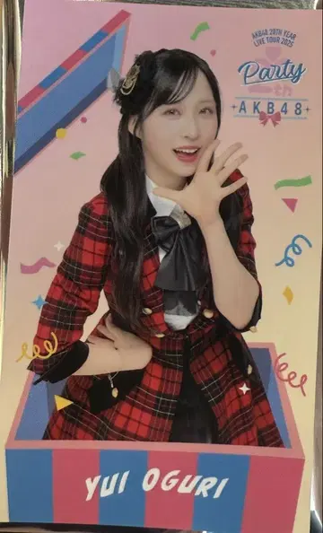 오구리 유이 스티커 20주년 투어 오리지널 스티커 AKB48