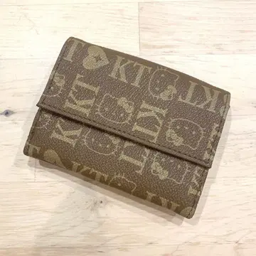 키티 지갑 3단 폴더형