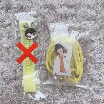 M!LK 요시다 진토 폰탭 응원봉 스트랩