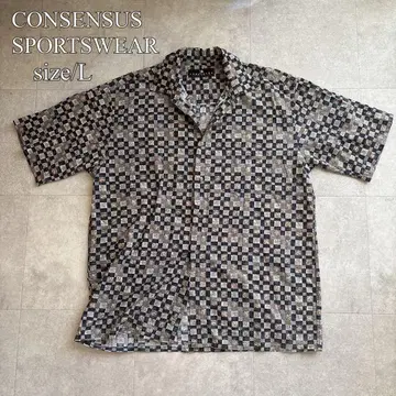 CONSENSUS SPORTSWEAR 반팔 셔츠 L 사이즈