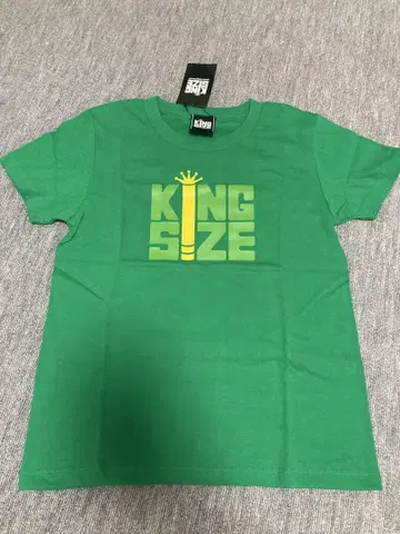 KING SIZE 그린 반팔 티셔츠