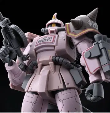 HG 1/144 자쿠 데저트 타입 핑크 팬서 부대 기