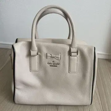 kate spade 리본 포함 가죽 백