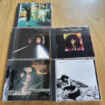 Gino Vannelli CD 5매 세트
