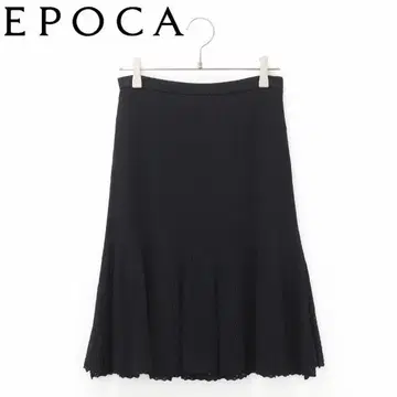 B7534 EPOCA 에포카 레이온 니트 레이스 이지 스커트 40