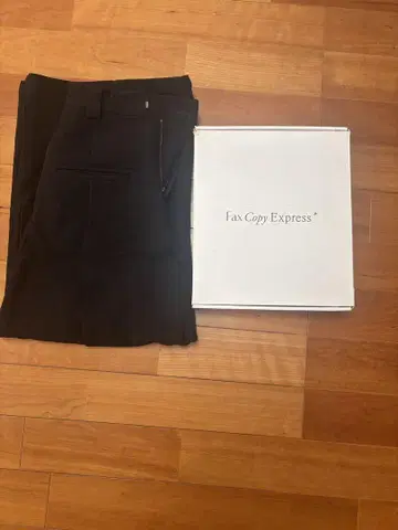 Fax copy express 블랙 슬랙스
