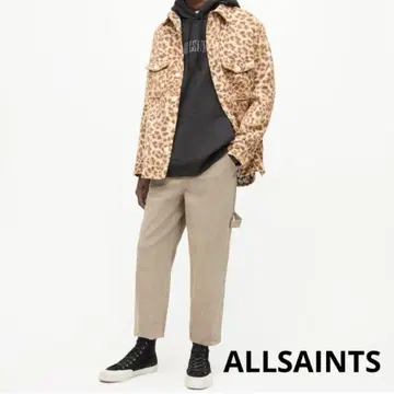 DAISEN CROPPED STRAIGHT TROUSERS 올세인츠