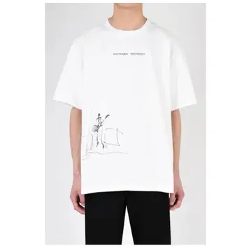 라드 뮤지션 2124 ssPRINT BIG T-SHIRT 화이트