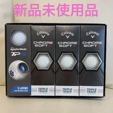 캘러웨이 Chrome Soft X 3개, 테일러메이드 TP5 1 슬리브