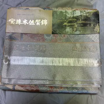 [레어] 보주키사가니시키 후쿠로 오비 꽃무늬