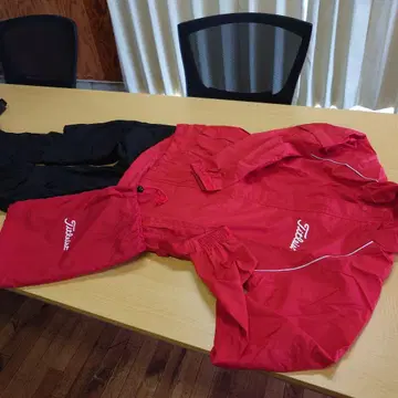 Titleist 우비 빨간색