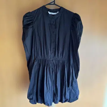 ZARA 오간자 튜닉 블라우스