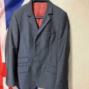 merc london 다크 그레이 자켓 모 수트