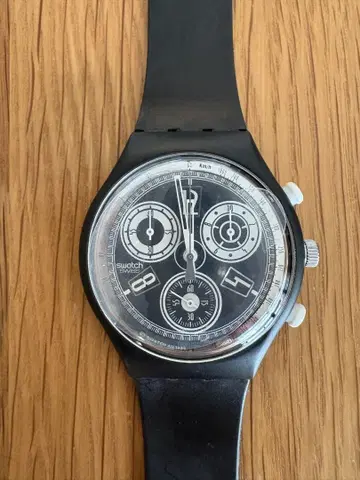 스와치 swatch 크로노그래프 1994 빈티지 SCB116