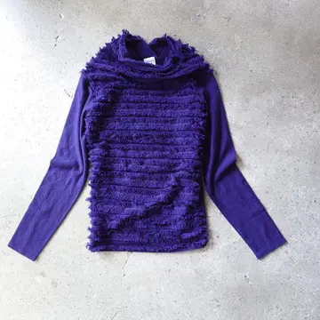 ARMANI 아르마니 여성용 프린지 니트