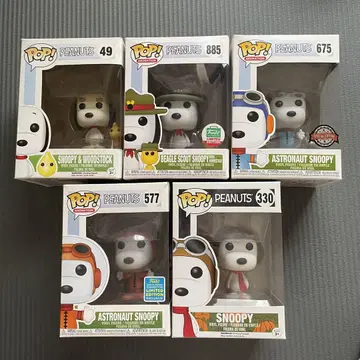 FUNKO POP 스누피 5세트