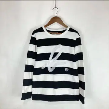 에네스베 agnes b. 멀티 보더 롱t 셔츠 S
