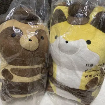 너구리와 여우 봉제 인형 5세트