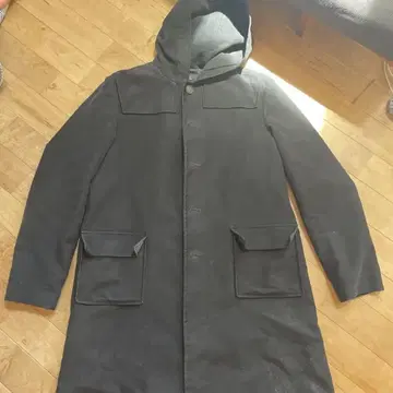 A.P.C 후드 부착 코트
