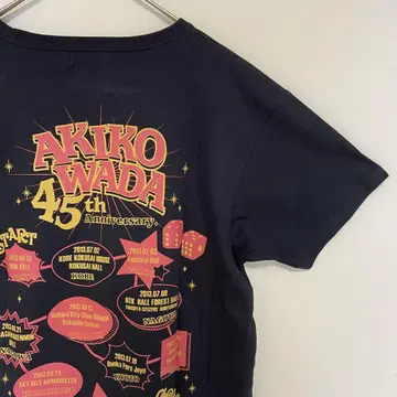 AKIKO WADA 45th Anniversary 티셔츠 와다 아키코 M